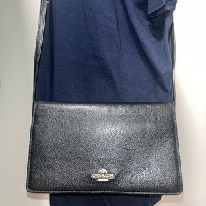 Coach Fold Over Clutch Crossbody